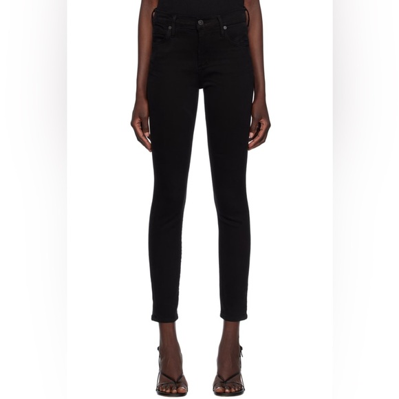 Citizens Of Humanity - Black Skinny Jeans - Rocket Ankle - Size 30 - Picture 1 of 13